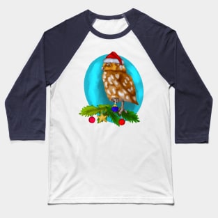 Christmas owl Baseball T-Shirt